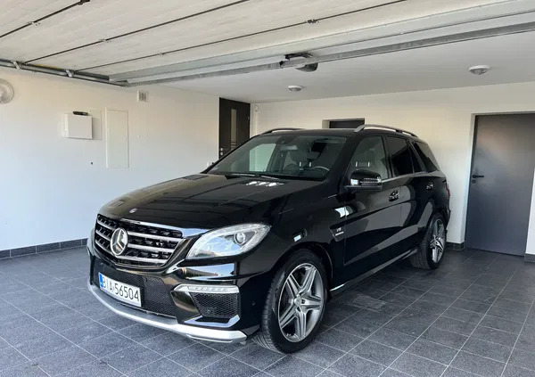 mercedes benz ml Mercedes-Benz ML cena 154900 przebieg: 79690, rok produkcji 2012 z Białystok